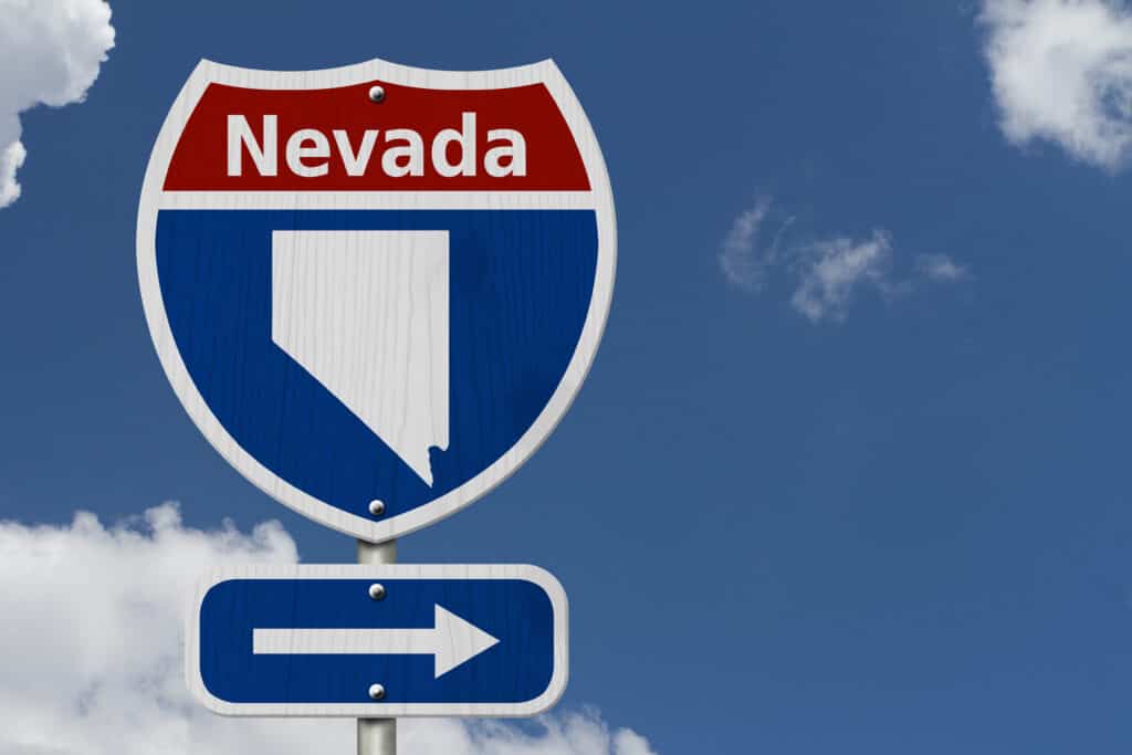 Nevada Sign