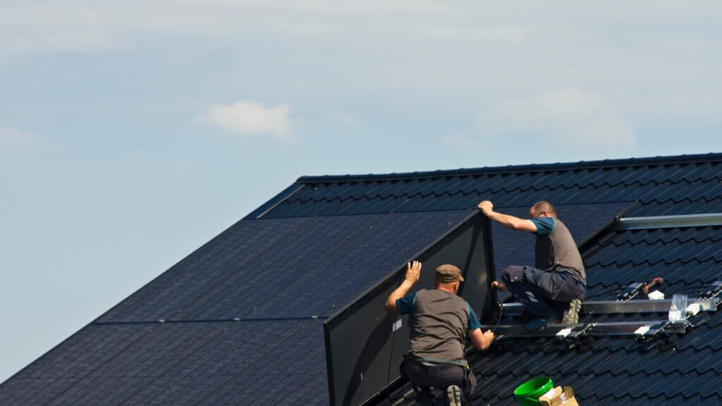 The completion of a solar journey involves installation