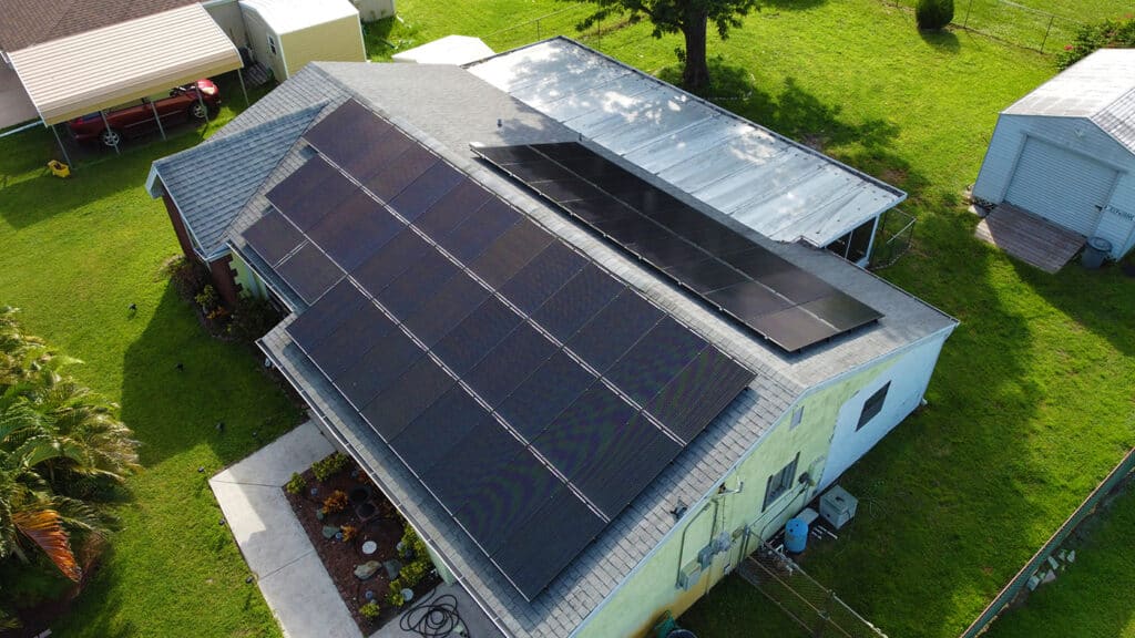 Net zero through solar power